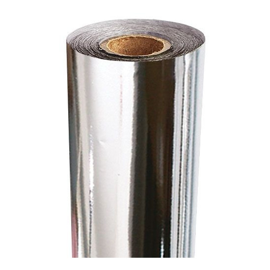 Sleeking Metallic Foil Argento