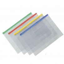 Buste con cerniera Plastidea - colori assortiti