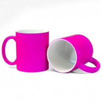 TAZZA FLUORESCENTE FUCSIA