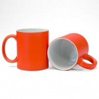 TAZZA FLUORESCENTE ARANCIO