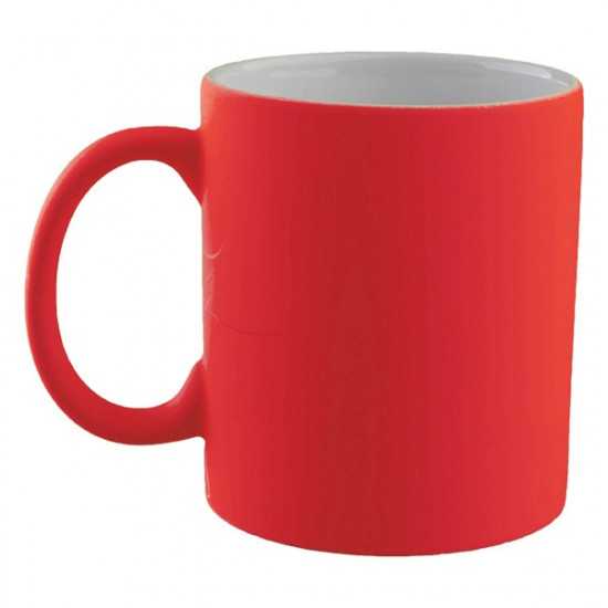 TAZZA FLUORESCENTE ROSSO