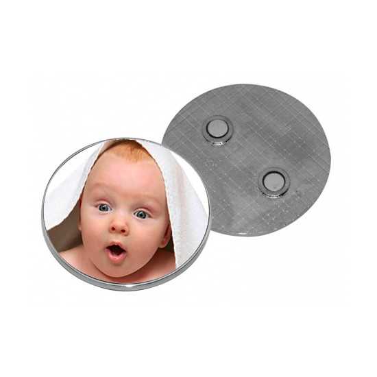 MAGNETE IN METALLO ROTONDO