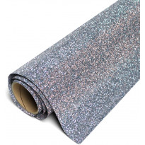 Siser Glitter Silver Black G0061