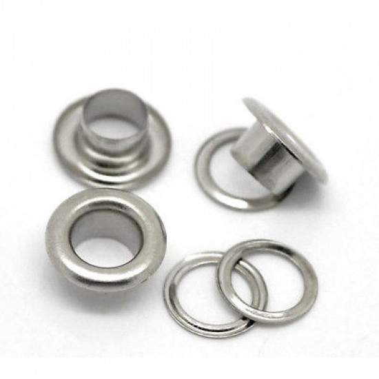 Occhielli in metallo