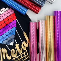 Siser Metal - Lamina lucida termoadesiva