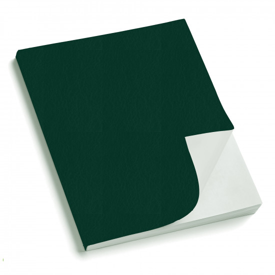 Copertina morbida Venus Verde in similpelle goffrata effetto vera pelle