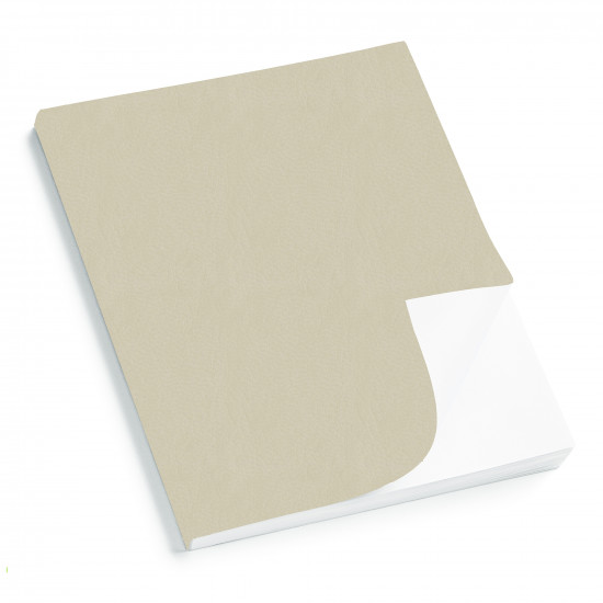 Copertina morbida Venus Sabbia in similpelle goffrata effetto vera pelle