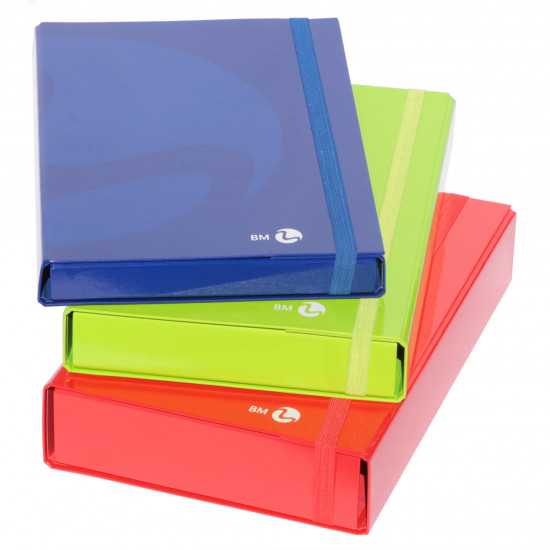 Cartella portadocumenti con elastico BM Color