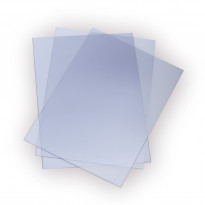 Copertine in PVC trasparente Crystal A4 180 micron per rilegature