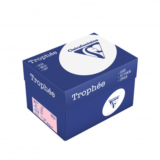 Scatola A4 carta Clairefontaine Trophée Rosa 160 g/m²
2634