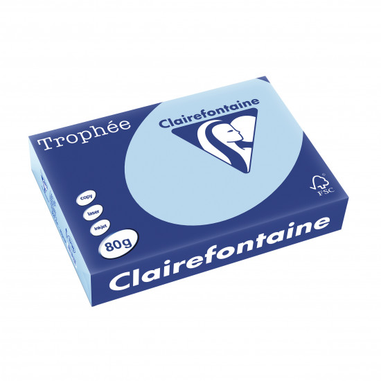 Risma A4 carta Clairefontaine Trophée Azzurro 160 g/m²
1106