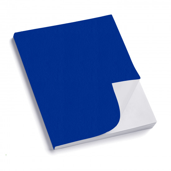 Copertina morbida Venus Blu Elettrico in similpelle goffrata effetto vera pelle