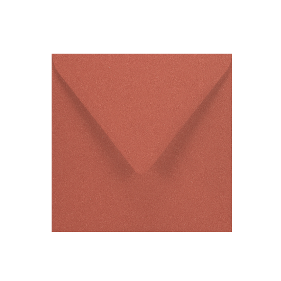 Buste in carta Materica Terra Rossa 15,3x15,3 cm