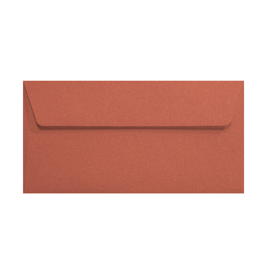 Buste in carta Materica Terra Rossa 11x22 cm