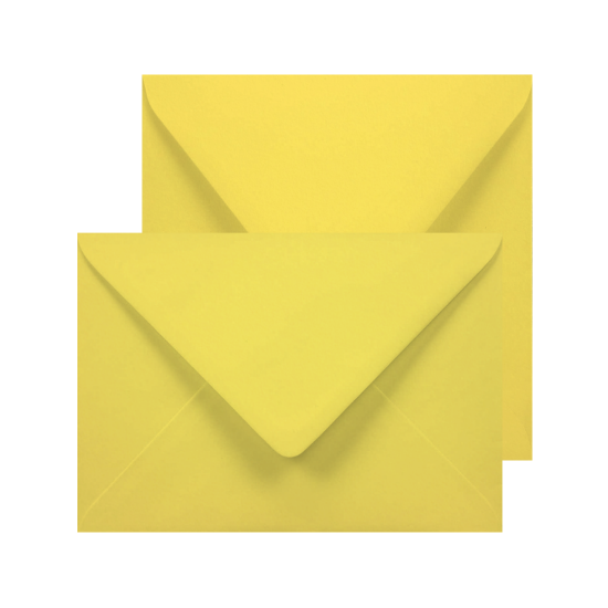 Buste in carta Favini Burano Giallo Zolfo