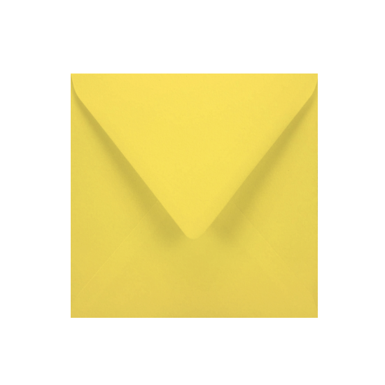 Buste in carta Favini Burano Giallo Zolfo 15,2x15,2 cm