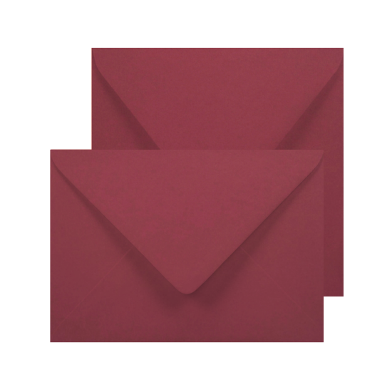 Buste in carta Favini Burano Rosso Indiano