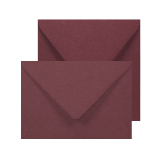 Buste in carta Favini Burano Bordeaux