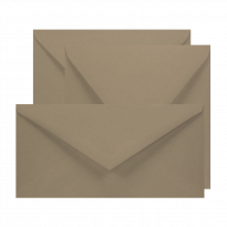 Buste in carta Fedrigoni Woodstock Noce