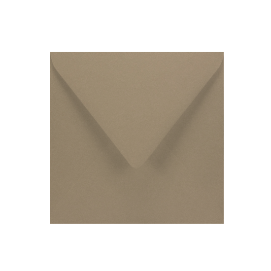 Buste in carta Fedrigoni Woodstock Noce 15,2x15,2 cm