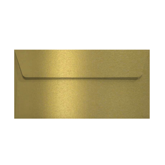 Buste in carta Favini Majestic Real Gold 11x22 cm