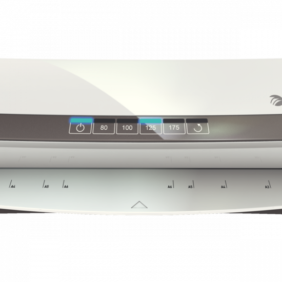 Plastificatrice A3 - Leitz ILam Office Pro - Argento - 4 rulli