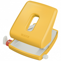 Perforatore Leitz Cosy a 2 fori giallo