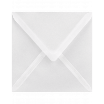 Buste Traslucent Extra White - cm. 15,3x15,3