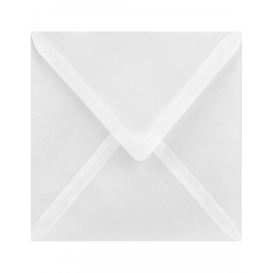 Buste Traslucent Extra White - cm. 15,3x15,3