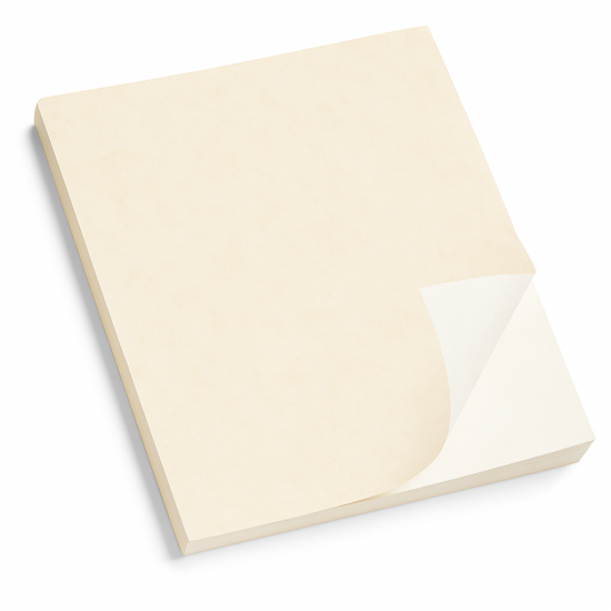 Copertina morbida Perla Bianco in similpelle liscia satinata effetto marmorizzato