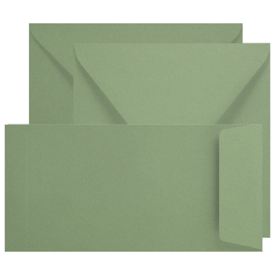 Buste in carta Materica Verdigris