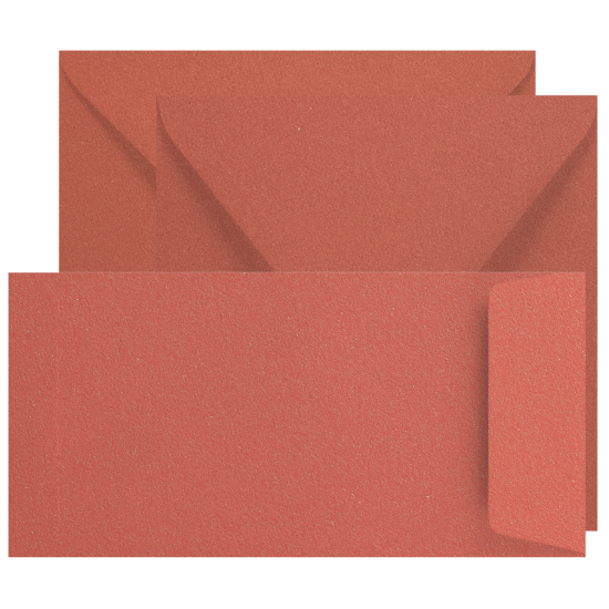 Buste in carta Materica Terra Rossa