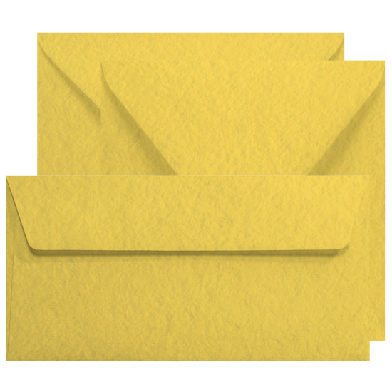 Buste in carta Materica Terra Gialla