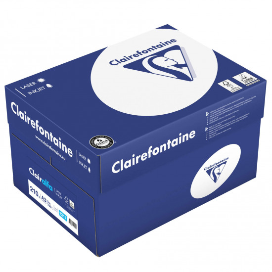 Carta Clairefontaine Clairalfa A3 in scatole complete per ufficio e stampa professionale