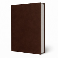 Copertine per tesi rigide Perla Cioccolato in similpelle marmorizzata