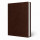 Copertine per tesi rigide Perla Cioccolato in similpelle marmorizzata