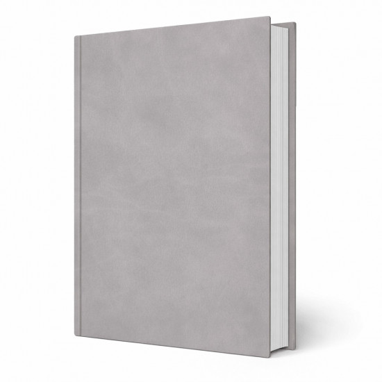 Copertine per tesi rigide Perla Grigio in similpelle marmorizzata