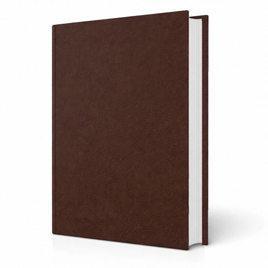 Copertine per tesi rigide Venus Cacao in similpelle opaca effetto pelle