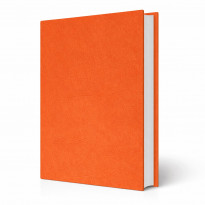 Copertine per tesi rigide Venus Arancio in similpelle opaca effetto pelle