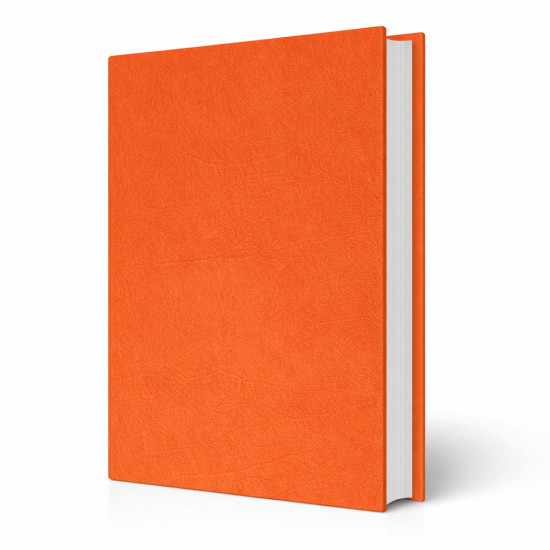 Copertine per tesi rigide Venus Arancio in similpelle opaca effetto pelle