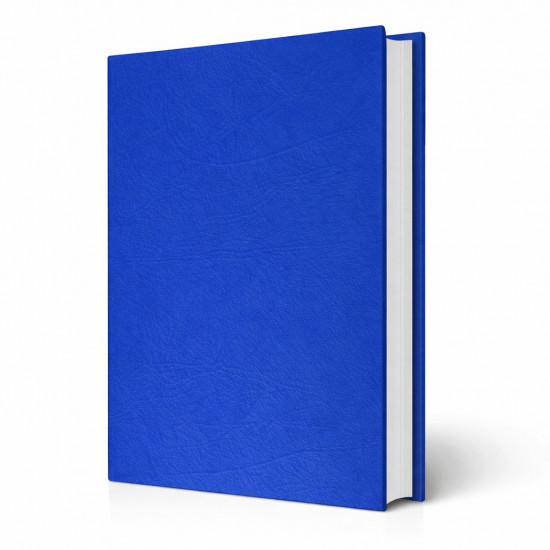 Copertine per tesi rigide Venus Blu Elettrico in similpelle opaca effetto pelle