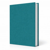 Copertine per tesi rigide Venus Turchese in similpelle opaca effetto pelle