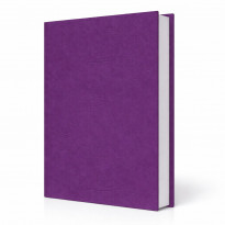 Copertine per tesi rigide Venus Viola in similpelle opaca effetto pelle