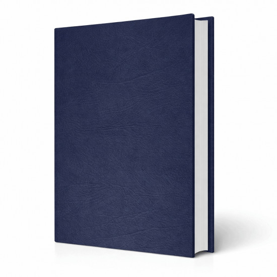 Copertine per tesi rigide Venus Blu in similpelle opaca effetto pelle