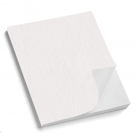 Copertina morbida Venus Bianco in similpelle goffrata effetto vera pelle