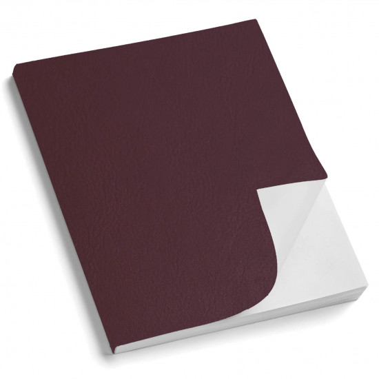 Copertina morbida Venus Cacao in similpelle goffrata effetto vera pelle