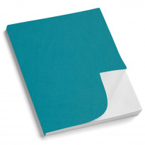 Copertina morbida Venus Turchese in similpelle goffrata effetto vera pelle