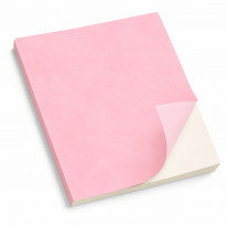 Copertina morbida Perla Rosa in similpelle liscia satinata effetto marmorizzato