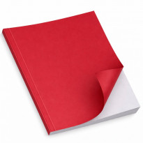 Copertine stese Arcobaleno Rosso in cartoncino Burano Favini 250 g/m²