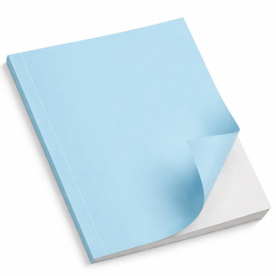 Copertine stese Arcobaleno Celeste in cartoncino Burano Favini 250 g/m²